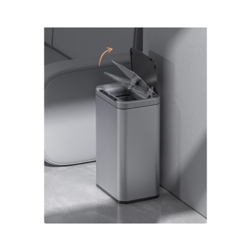 Контейнер для сміття JAH Сенсорний Срібний металік 13 л (20254)