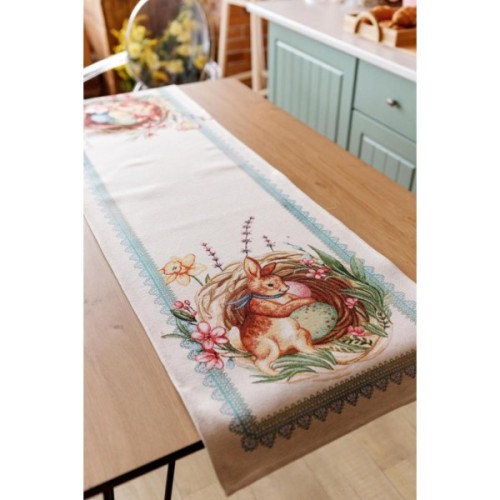 Доріжка на стіл Прованс гобеленова Велекодня Злагода 35х100 см (034169)