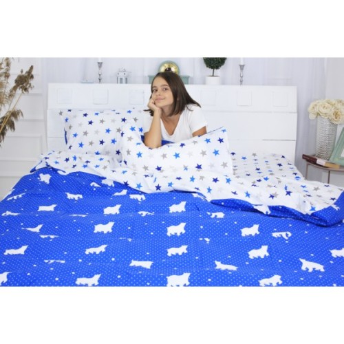 Постільна білизна MirSon Бязь Premium 19-0809 Luna 2х160х220 (2200001706590)