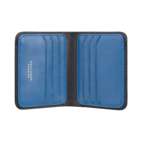 Гаманець Visconti VSL34 Lank з RFID Black-Cobalt (VSL34 BK/CB)