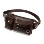 Сумка Vintage Поясна чоловіча Коричнева (14897)