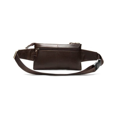 Сумка Vintage Поясна чоловіча Коричнева (14897)
