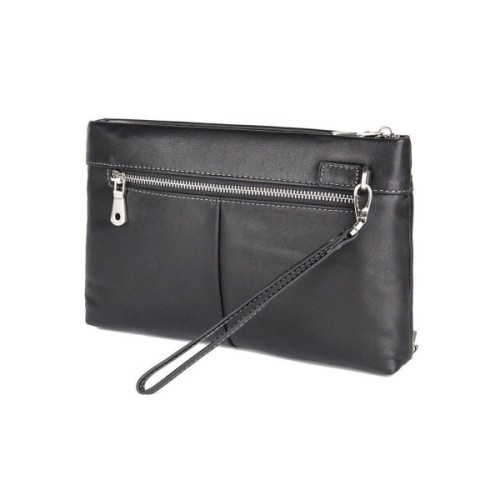 Сумка Vintage У гладкій шкірі Чорна (14970)