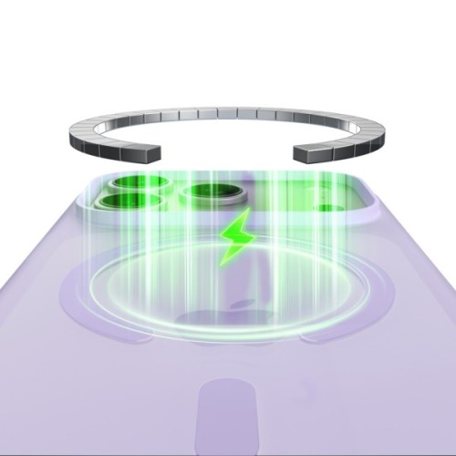 Чохол до мобільного телефона Belkin Magnetic Protective Grip iPhone 17 Pro Lavender (MSA035HQLV)