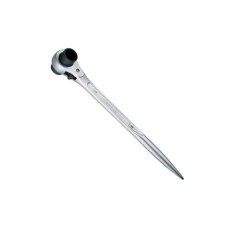 Ключ Toptul тріскачковий силовий з подвійною головкою 22x24мм, 360мм (AEAH2224)