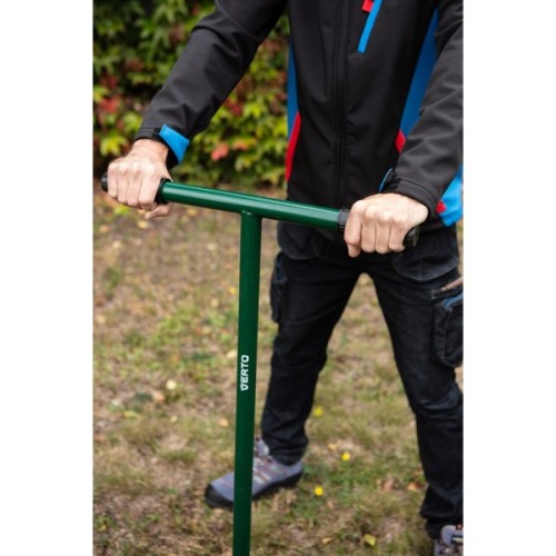 Земляний бур Verto ручний для грунту d11см, 120см, 1.7кг (15G071)