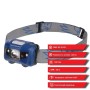 Ліхтар Falcon Eye Orion (160 Lm) Cool White/Red/Green LED Blue (FHL0015) (DAS303982)