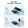 Батарея універсальна JOYROOM 10000mAh, 22.5W, PD, QC, built-in USB-C cable, Black (JR-PBF17)