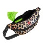 Поясна сумка-бананка для собак WAUDOG Family "Леопард" 33х17х10 см (363-4066)
