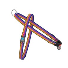 Шлея для собак WAUDOG Nylon з QR-паспортом "Лінія 1" S (5469)