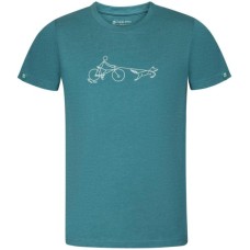 Футболка Alpine Pro Noger MTSF96G 502PA - L - темно-бірюзовий (007.022.0179)