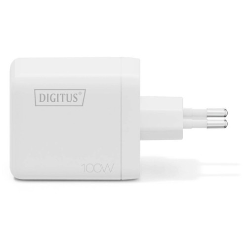 Зарядний пристрій Digitus 2xUSB-C + 1xUSB-A GaN 100W (DA-10304)