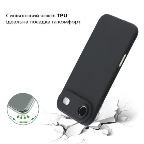 Чохол до мобільного телефона BeCover Apple iPhone 17 Air Black (713758)