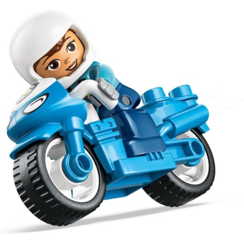 Конструктор LEGO DUPLO Town Синій поліцейський мотоцикл (10471)