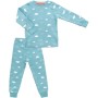 Піжама дитяча Bibaby з хмарами (59702-92G-mint)