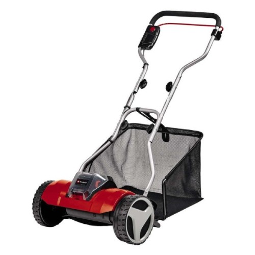 Газонокосарка Einhell GE-HM 18/38 Li - Solo, 18В, PXC, 38 см, 45 л, 14-38 мм, 10.5 кг (без АКБ і ЗП) (3414200)