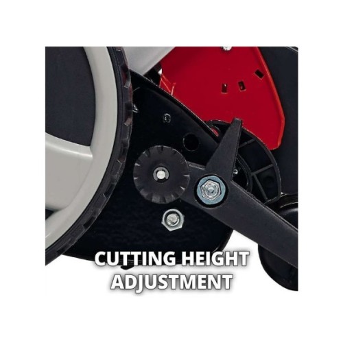 Газонокосарка Einhell GE-HM 18/38 Li - Solo, 18В, PXC, 38 см, 45 л, 14-38 мм, 10.5 кг (без АКБ і ЗП) (3414200)