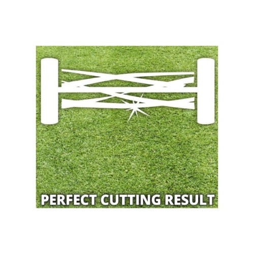 Газонокосарка Einhell GE-HM 18/38 Li - Solo, 18В, PXC, 38 см, 45 л, 14-38 мм, 10.5 кг (без АКБ і ЗП) (3414200)