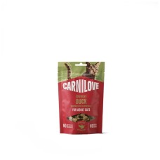 Ласощі для котів Carnilove Crunchy Snack Duck with Raspberries 50 г (8595602582518)