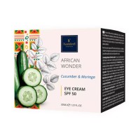Крем для шкіри навколо очей Famirel African Wonder З огірком та морингою SPF50 30 мл (7290114087094)