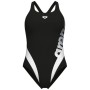 Купальник Arena Stripeflo Swimsuit Swim Pro Ba 011175-551 чорний, білий 38 (3468337721529)