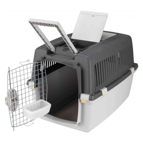 Переноска для тварин Trixie Gulliver IV 52х51х72 см до 18 кг Сіра (1111117848)