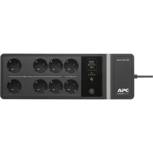 Пристрій безперебійного живлення APC Back-UPS 850VA, 520W (BE850G2-GR)