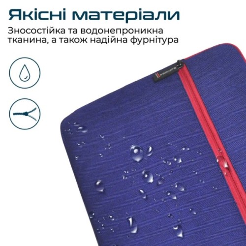 Чохол до ноутбука Promate 11" Portfolio-S Blue (portfolio-s.blue)