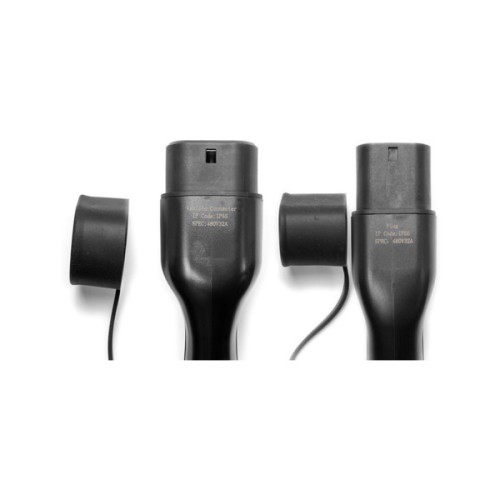 Зарядний кабель для електромобіля HiSmart Type 2, 32A, 22кВт, 3 фазный, 5м (EV200023)