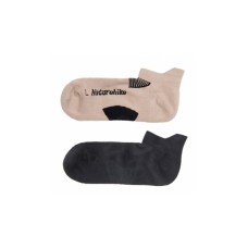 Шкарпетки Naturehike низькі NH21FS014 2 пари бежеві чорні М (6927595773154)