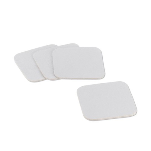 Підставка під гаряче Kela Kimara під чашку 10х10 см, 4 шт, білі (12090)