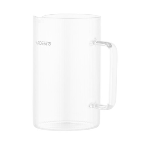 Френч-прес Ardesto Midori, 800мл, боросилікатне скло, бамбук, прозорий (AR1009WL)