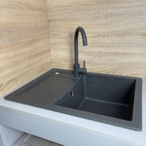 Мийка кухонна Adamant Anila графіт + змішувач (182496910313)