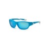 Дитячі сонцезахисні окуляри Koolsun Sport бірюзово-білий 6-12 років (KS-SPBLSH006)