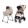 Коляска Peg-Perego 2 в 1 Veloce Belvedere з підставкою до люльки (Mon Amour) (PACK-VEL2100000011)