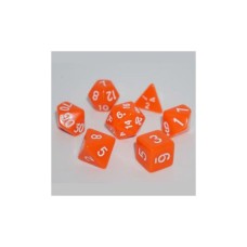 Набір кубиків для настільних ігор Games 7 Days Opaque 7 Dice Set - Orange (7 шт.) (g7dopaq03)