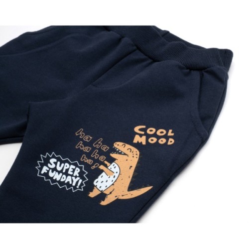 Спортивний костюм дитячий Breeze з динозаврами (18889-74B-yellow)