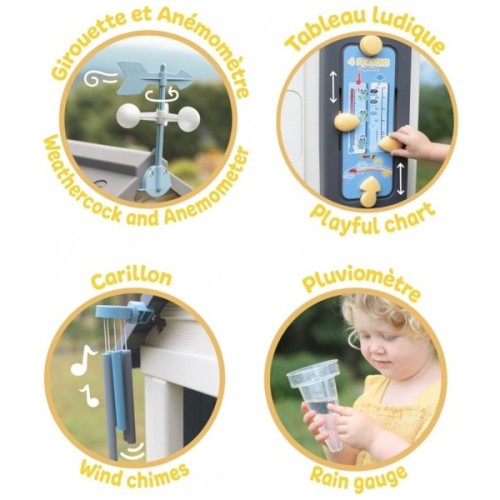 Ігровий будиночок Smoby Чотири сезони 110 х 98 х 143 см (810731)