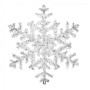 Ялинкова іграшка Novogod`ko Сніжинка 20 см Пластик Іній (974875)