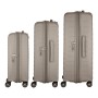 Набір валіз 2E Aero (L+M+S), сіро-коричневі (2E-SPP-AERO-SET3-TP)