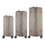 Набір валіз 2E Aero (L+M+S), сіро-коричневі (2E-SPP-AERO-SET3-TP)