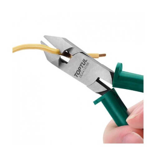 Кусачки Toptul електрика 6" (з отворами для зачистки проводів) (DEAA1206B)