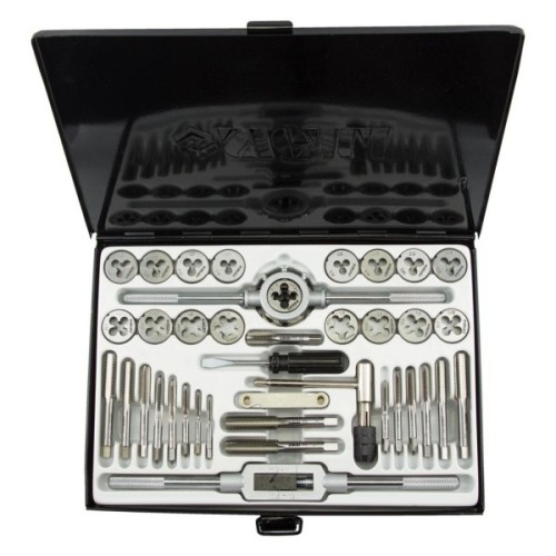 Набір мітчиків і плашок Sigma 40 предм., металевий кейс (1643251)