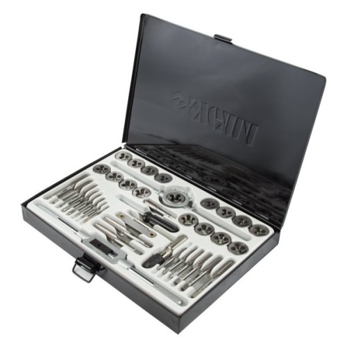 Набір мітчиків і плашок Sigma 40 предм., металевий кейс (1643251)