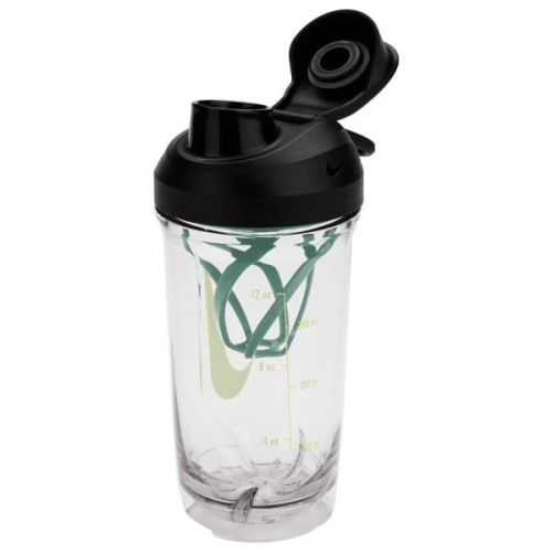 Пляшка для води Nike TR RECHARGE SHAKER BOTTLE 16 OZ N.101.2242.943.16 прозорий, чорний, зелений, жовтий 470 мл (887791805669)