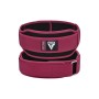 Атлетичний пояс RDX RX5 Double Belt неопреновий Pink S (WBD-RX5P-S)