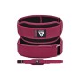 Атлетичний пояс RDX RX5 Double Belt неопреновий Pink S (WBD-RX5P-S)