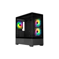 Корпус для ПК Prologix AXON GM-03AB Glass Black