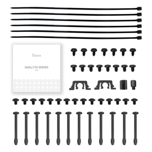 Корпус для ПК OCYPUS DELTA-C70-BKG400XX-GL