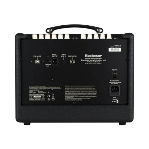 Комбопідсилювач Blackstar Sonnet 60 Acoustic Black (301038)